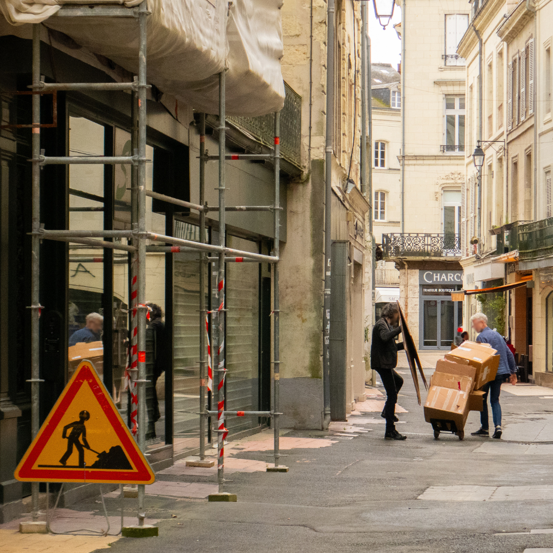 Occupation de la voie publique (livraison, déménagement)