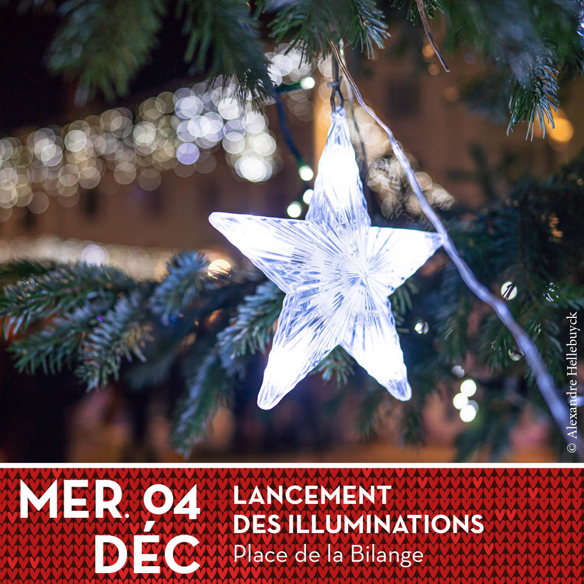 LANCEMENT DES ILLUMINATIONS