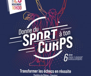 6e Colloque « Donne du sport à ton corps » :  transformer les échecs en réussite