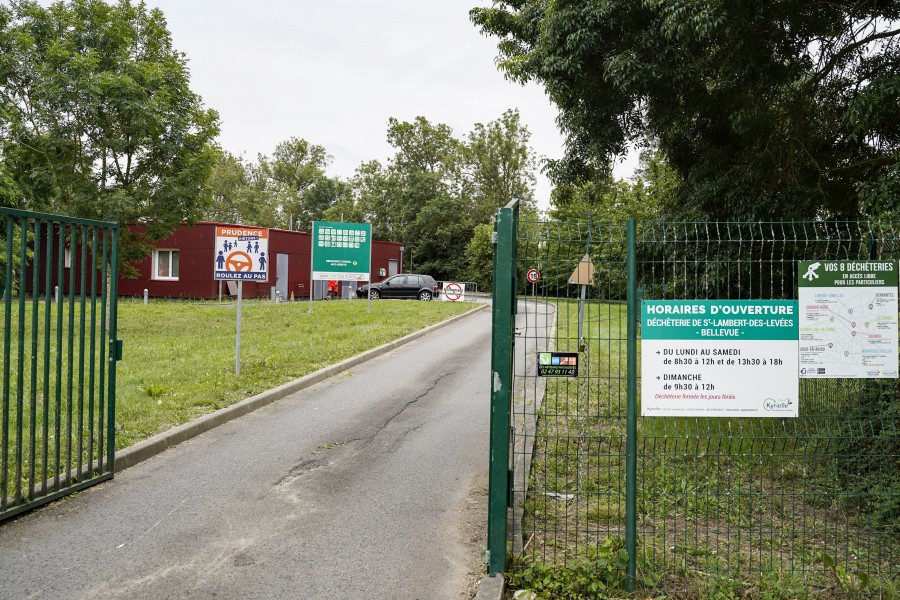 Info Travaux : fermeture de la route du Vieux Vivy et de la décheterie Bellevue