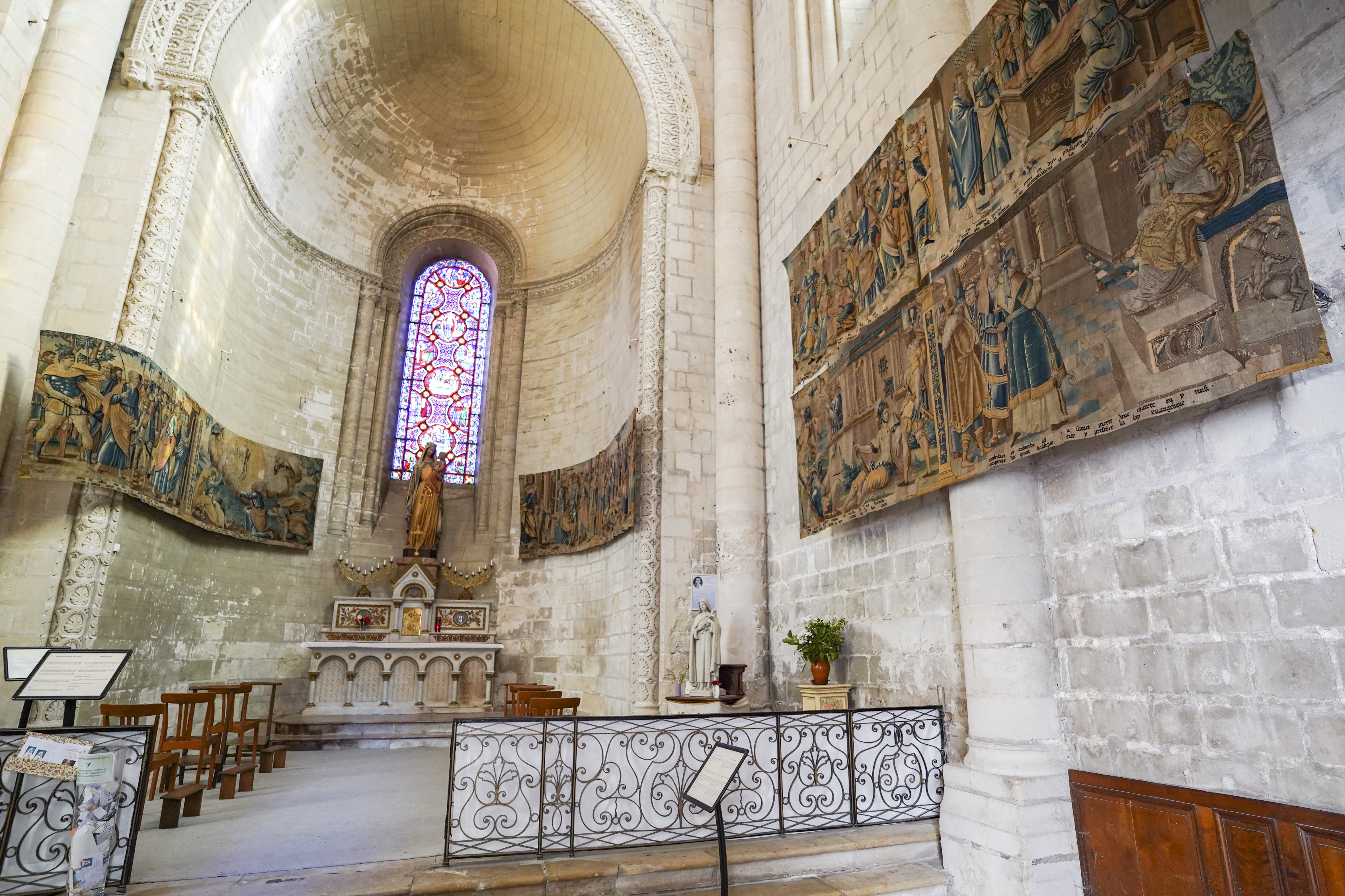 Présentation des tapisseries de Saumur