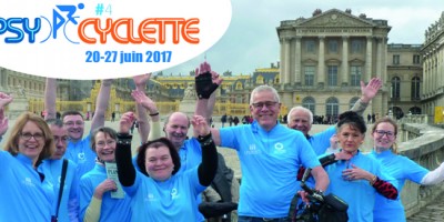 Saumur, ville étape du Tour de France "Psycylette" 2017