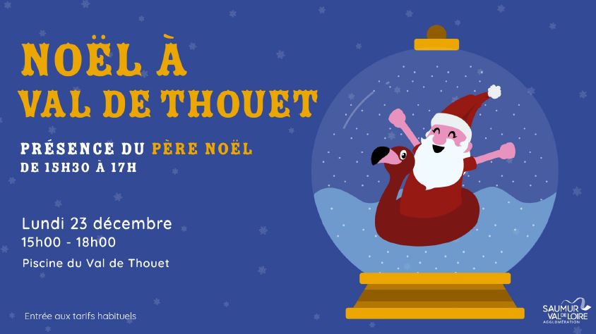 La piscine du Val de Thouet fête Noël !