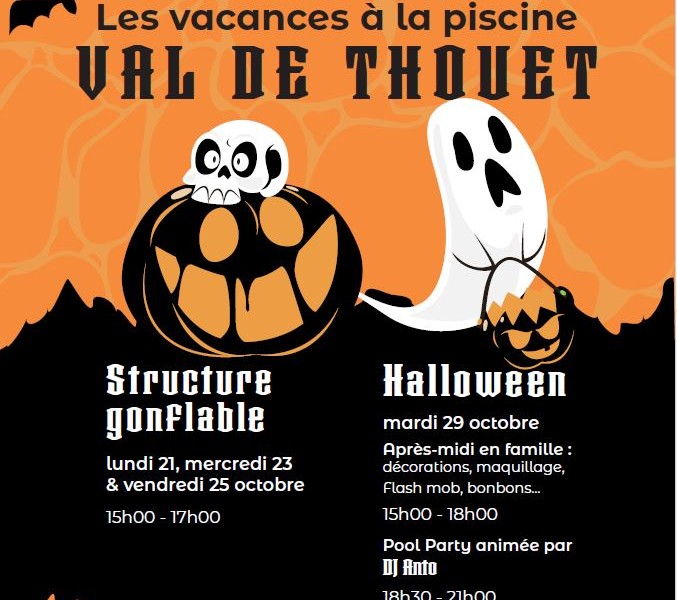 Halloween à la piscine !